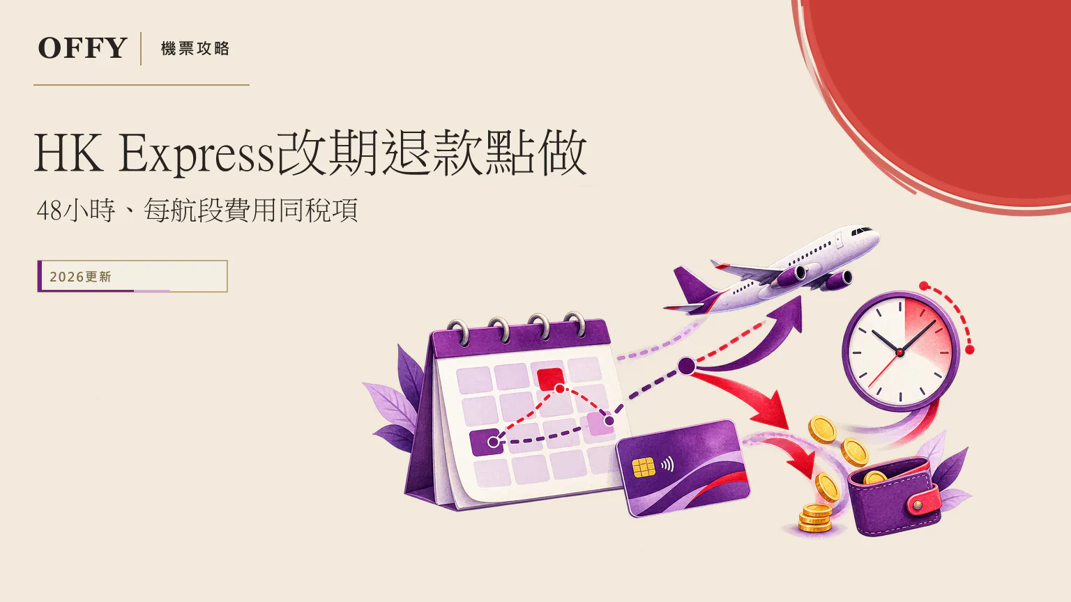 HK Express改票退款 先分自願改期定航空公司改動
